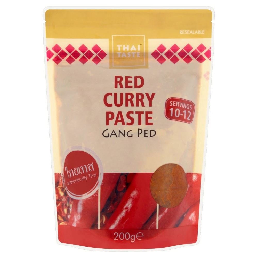 Thai Taste Red Curry Paste (200g) - Pack of 6