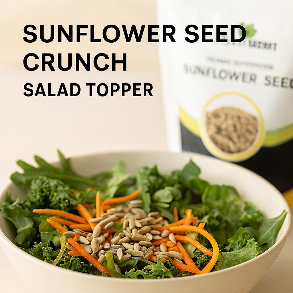 Mayan’s Secret Certified Organic Hulled Sunflower Seeds, Raw & Unsalted, 2 lb