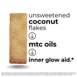 The Panza Coconut Gourmet Cookie Snack Thin & Crispy | Organic, Non-GMO, 100% Natural Ingridients | Mini Pouch 0.7 oz