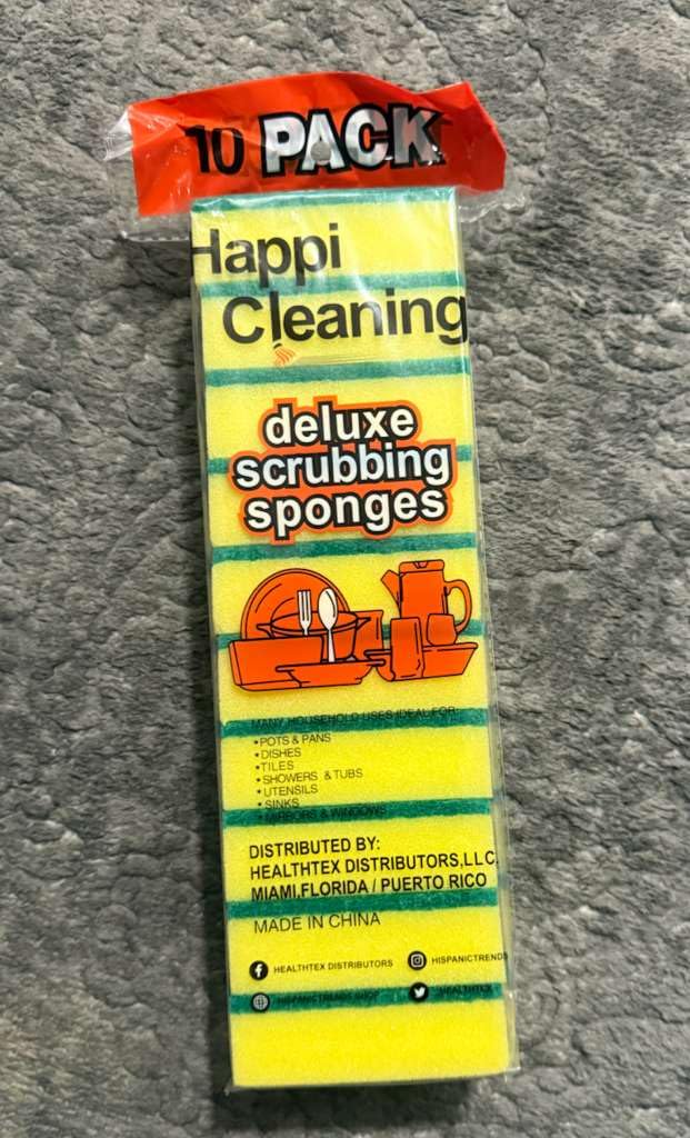 Multi-Purpose Heavy-Duty Scrubbing Sponge