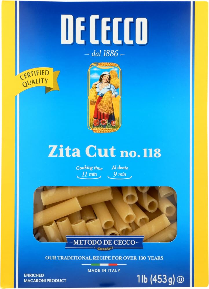 De Cecco Pasta Zita Cut