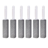 QUOKJHGP 6PCS Effortlessly Remove Stubborn Stains Pumice Cleaning Stone with Handle Pumice Cleaning Stone Toilet Bowl Cleaner Hard Water Ring Remover