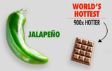 World's Hottest Chocolate Bar: Super spicy chocolate made with 9 million SHU. From Vat19.