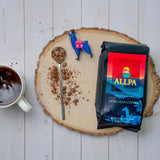 Allpa Peruvian Coffee 12 oz, Whole Bean Coffee, Medium Roast, Single Origin Coffee, Cafe Peruano, All Natural Beans, Product of Peru