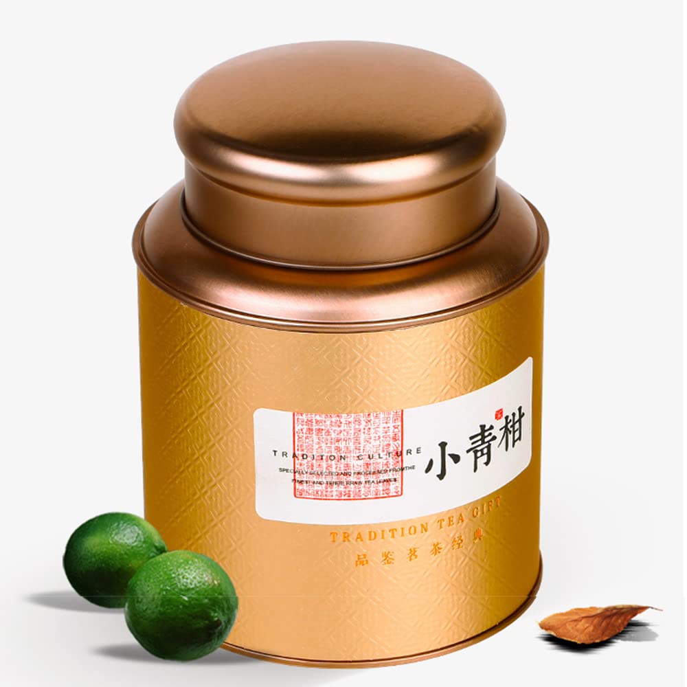 Xinhui Xiaoqing Small Green Mandarin Orange Pu'er Tea - Dried Tangerine Peel, Pure Citrus Flavor, Mellow Taste, 250g