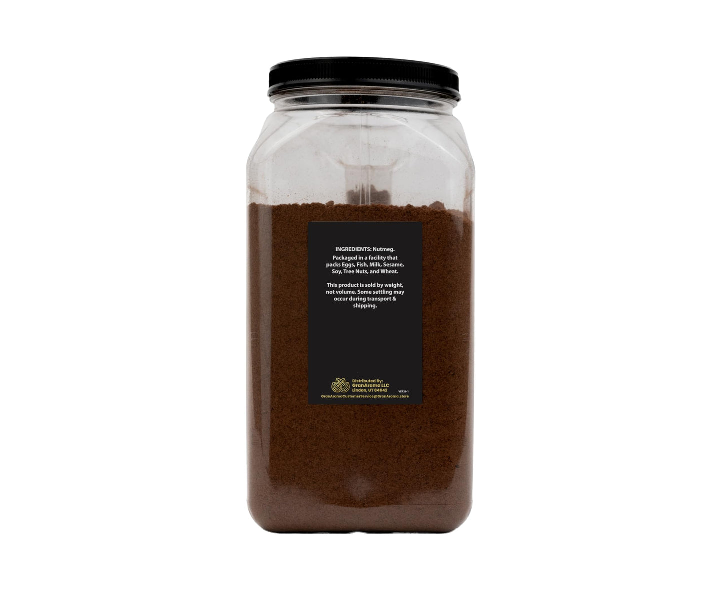GranAroma Ground Nutmeg, Sweet & Aromatic Spice, Baking & Cooking (5.5 Pound)