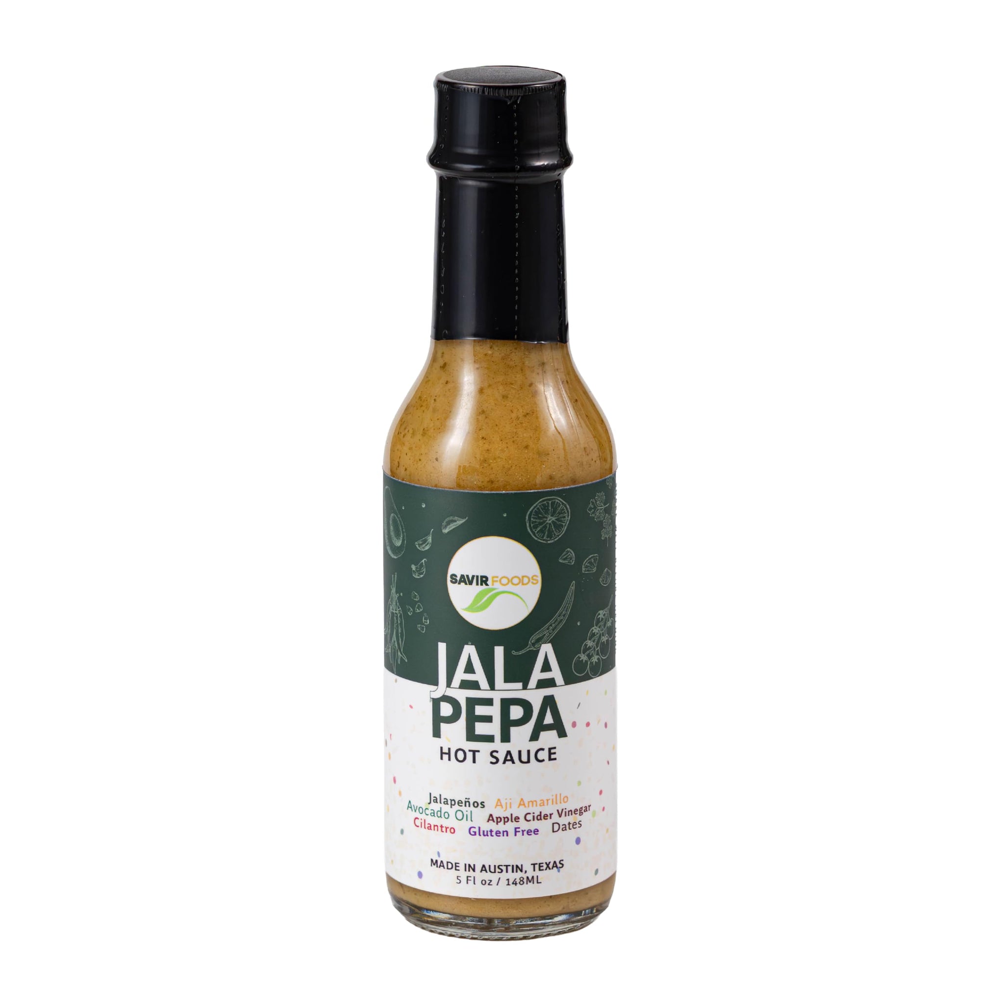 Savir Foods | Jala Pepa Hot Sauce 1 pack (2 bottles)