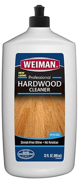 Weiman Hardwood Floor Cleaner - Surface Safe, No Harsh Scent, Safe for Use Around Kids and Pets, Residue Free - 27 oz. Trigger