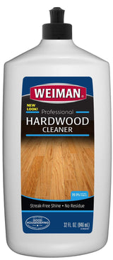 Weiman Hardwood Floor Cleaner - Surface Safe, No Harsh Scent, Safe for Use Around Kids and Pets, Residue Free - 27 oz. Trigger