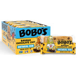 Bobo's Banana Chocolate Chip Oat Bars, Simple Ingredients, Whole Grain Oats, Plant Based, Gluten Free Breakfast Bars, Non-GMO, Healthy Snacks