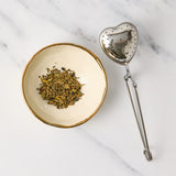 Caffeine Free Mango Loose Leaf Green Tea, Decaffeinated Pure Natural Herbal Tea Blend with Elderberry and Calendula (2 ounce)