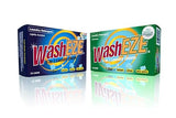 WashEZE 3 in 1 Laundry Detergent Pods, 10 Count, Unscented, Portable, TSA Compliant, Stain Fighter, Fabric Softener, Static Guard