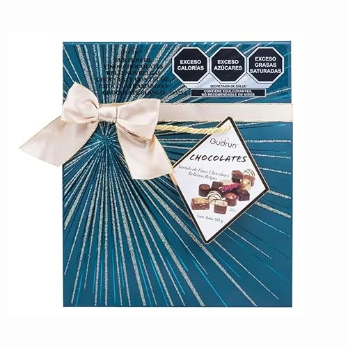 Gudrun Belgian Chocolate Box Bag Assorted Chocolates (18.34 Oz) (1.14 Lbs) (6 Pack)