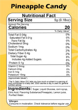 SMIBZE Natural Pineapple Candy 150 GM (Pack of 1) SMIBZE
