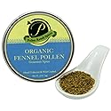 Pollen Ranch's Organic Fennel Pollen Spice, Perfect for Cooking and Seasoning with Fennel Flavor, Made from Premium Organic Fennel Flowers - 0.5 oz