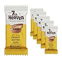 7th Heaven, Vegan Peanut Butter Cups (12 Total Peanut Butter Cups - 6 Packs) - Perfect for Easter Candy, Vegan, Dairy-Free, Fair Trade Cocoa