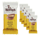 7th Heaven, Vegan Peanut Butter Cups (12 Total Peanut Butter Cups - 6 Packs) - Perfect for Easter Candy, Vegan, Dairy-Free, Fair Trade Cocoa