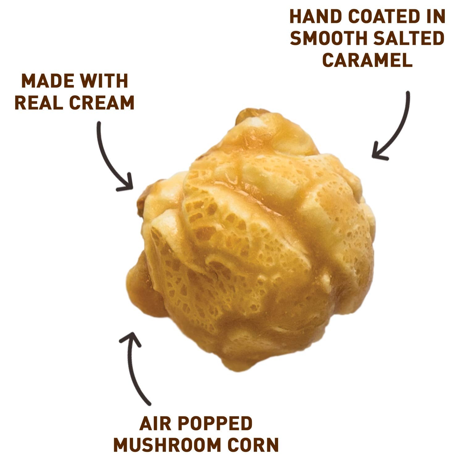 Joe & Seph's Popcorn Salted Caramel Popcorn Bulk Catering Pack 335 g