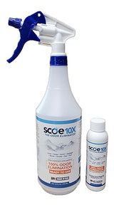 SCOE 10X Odor Eliminator Concentrate 32 Oz Starter Kit - Urine Odor Eliminator