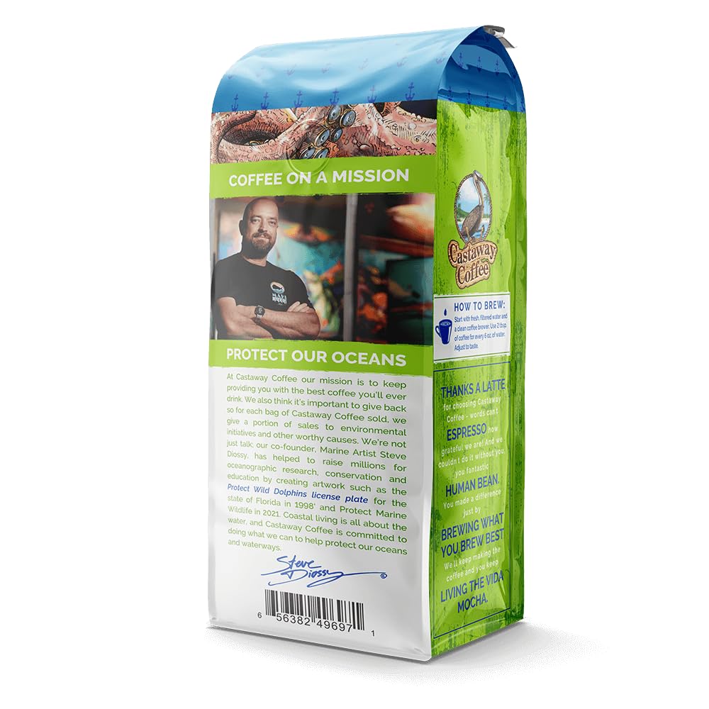 Castaway Coffee Monsoon Malabar K-Cup Pod 12 Count