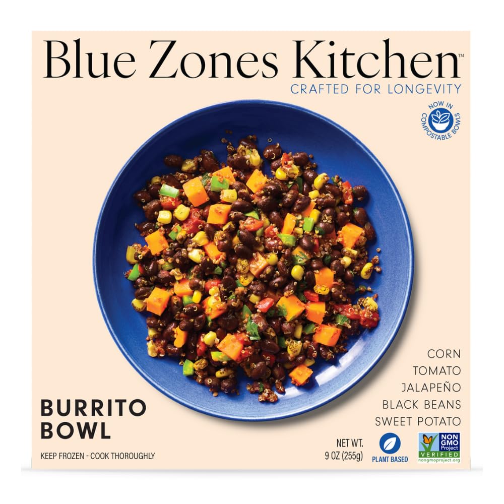 Blue Zones Kitchen Burrito Bowl, 9 OZ