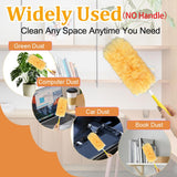 30Pack Heavy Duty Duster Refills?No Handle?, Unscented Disposable Dusters Refill Kit for Cleaning Dusting Furniture Blind Ceiling Fan