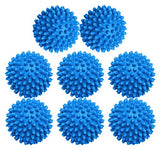 Dryer Balls 8 Pack Blue- Reusable Dryer Balls Replace Laundry Drying Fabric Softener and Saves You Money