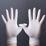 100 pcs Nitrile G10ve, Disposable Powder Free Nitrile G10ves, Home/Food Service and More, M Size