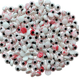 1 Bottle Candy Eyeballs Bloody Red Eyes Cake Cupcake Toppers Cookie Decorations Edible Dessert Sprinkles for Halloween Christmas Cake Cupcakes