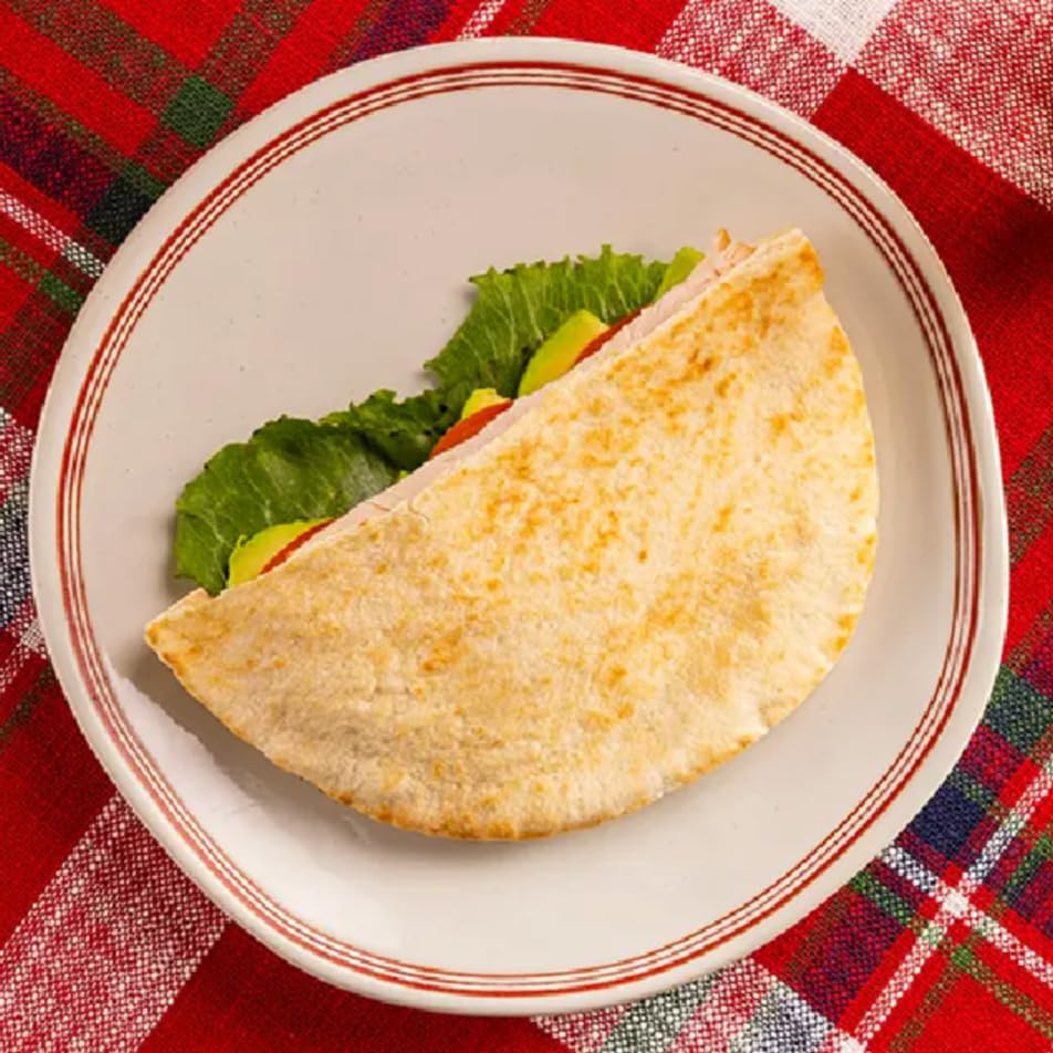 Joseph's Original White Pita Bread - Low Calorie - Kosher and Vegan - Fresh Baked - 12 Pack (4 Count per Pack, 48 Pitas Total)