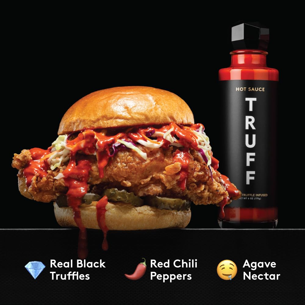 TRUFF Jalapeño Lime Hot Sauce Combo Pack - Gourmet Hot Sauce Set of the Original (6 oz) and the Jalapeño Lime (6 oz), Unique Flavor Experiences