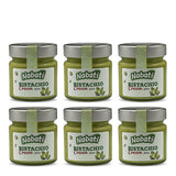 Nabati Pistachio Cream Spread Jar, 30% Pistachio Cream, 7.05 oz (200g) Set of 6