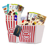 Movie Night Popcorn and Candy Gift Basket - Keto Cravings Gift Basket - Perfect for a Cozy and Fun Evening at Home or the Theater with Family