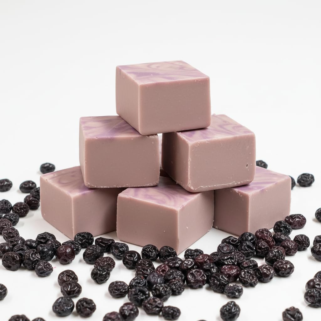 Valley Fudge, Huckleberry, Fresh Artisan Fudge, Real Butter, Real Butter, Gourmet Candy, Half Pound Package