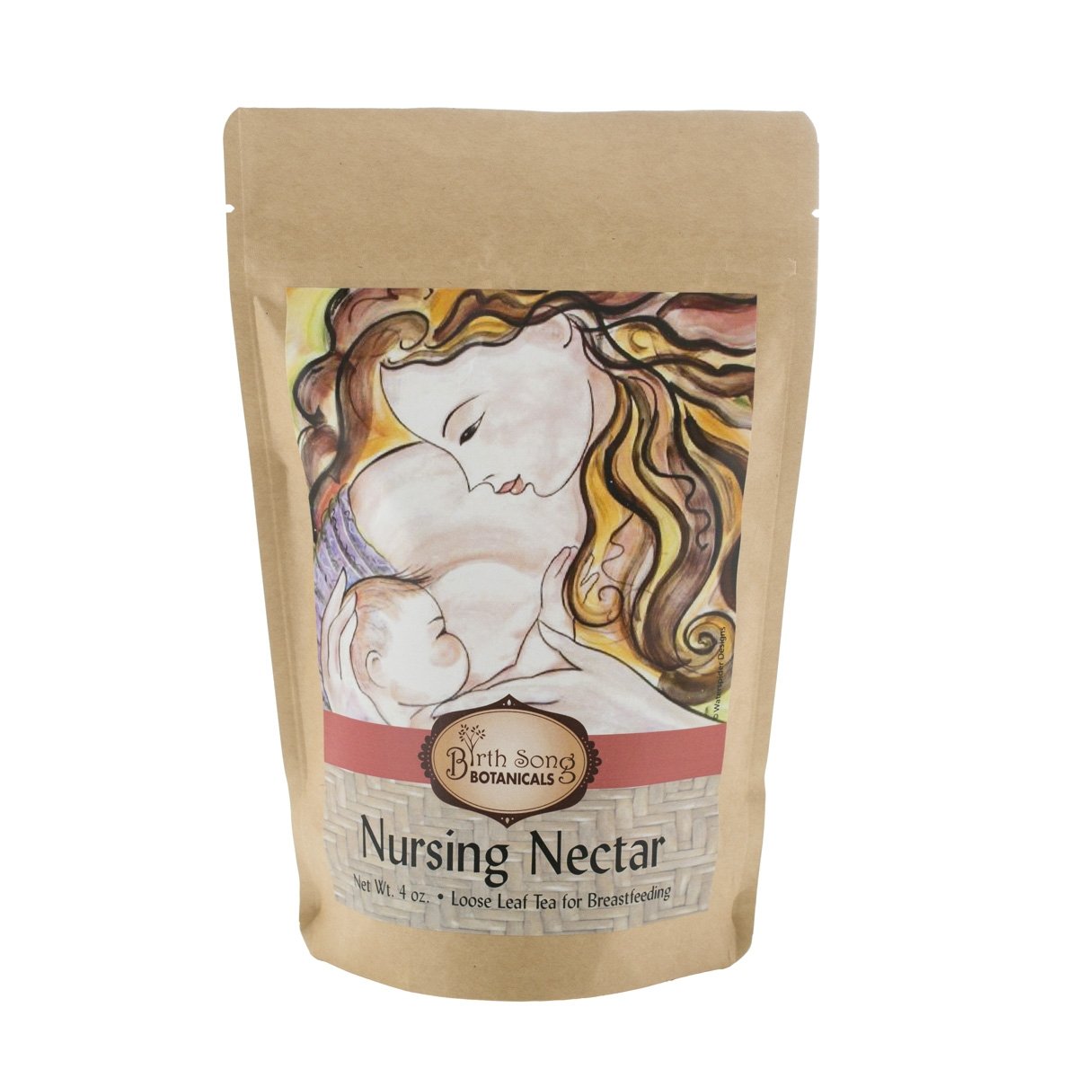 Birth Song Botanicals Nursing Nectar Herbal Breastfeeding Tea - Organic Lactation Tea to Increase Milk Supply, Enhance Milk Production & Breastmilk
