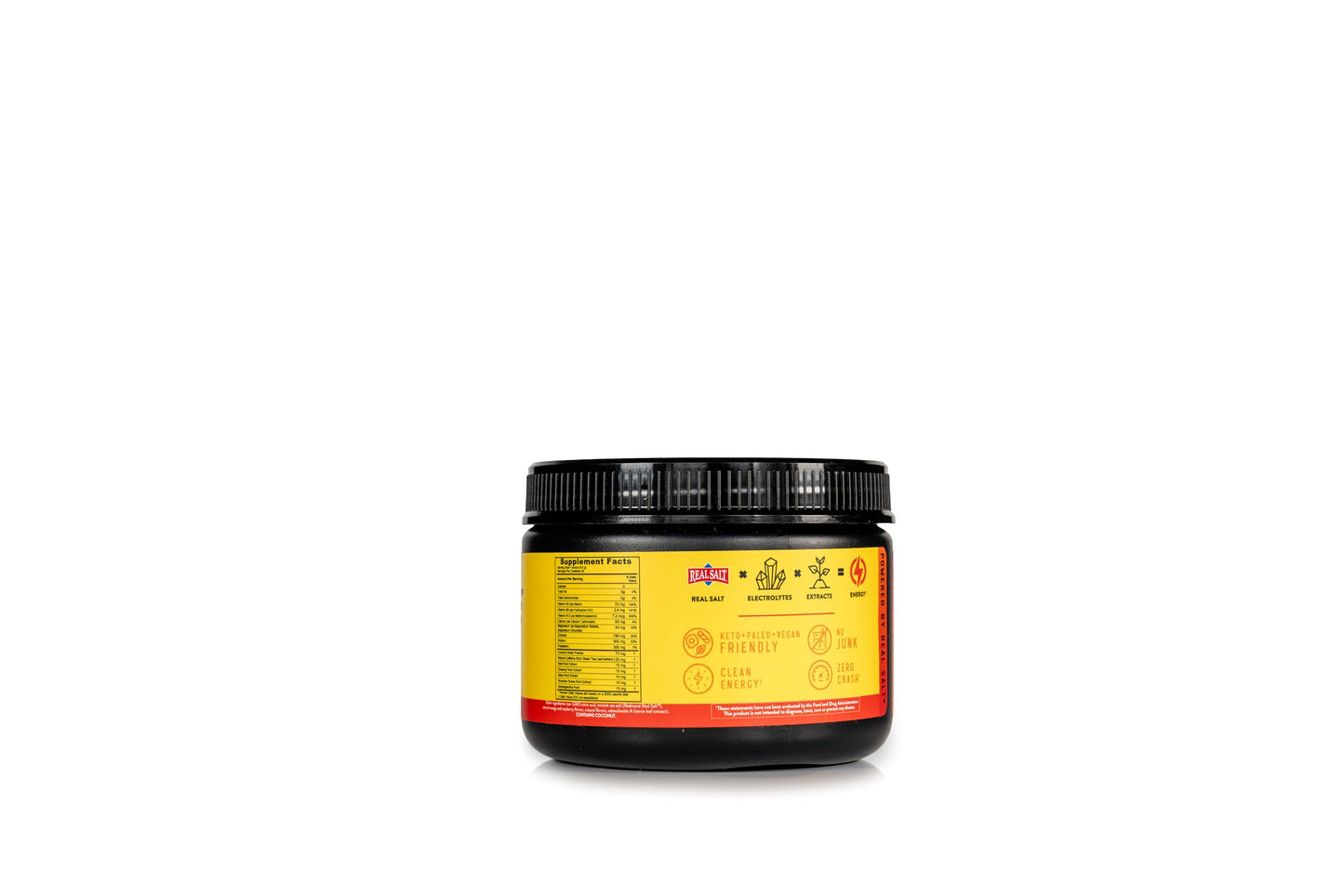 REDMOND Re-Lyte Energy Electrolyte Mix, Raspberry Mango, 8.6oz Jar
