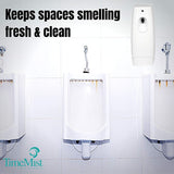 TimeMist Premium Metered Air Freshener Refills - Baby Powder - 7.1 oz (Case of 12) 1042686 - Lasts Up To 30 Days and Neutralizes Tough Unwanted Odors