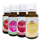 Elegant Flavors Set of 4 Professional Strength Artificial Flavors, Extra Depth and Flavor to your Cakes, Cookies, Icings and Pastries (Red Velvet