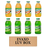 LUV BOX- variety Everfresh Juice 16 oz. pack of 8, Everfresh Mango Carrot, Everfresh Lime. by evaxo