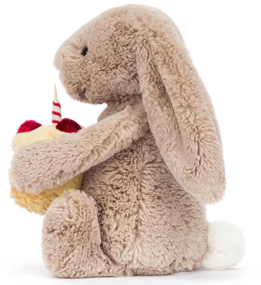 Bashful Beige Bunny 'Birthday'