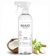 OIAIO Non-Toxic Tub, Tile & Shower Cleaner - Natural Organic Ingredients that Truly Perform - 24oz - Light Coconut, Citrus & Wood Scent