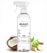 OIAIO Non-Toxic Tub, Tile & Shower Cleaner - Natural Organic Ingredients that Truly Perform - 24oz - Light Coconut, Citrus & Wood Scent