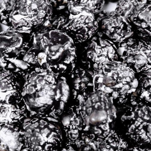 Gourmet Black Licorice Coated Popcorn | Pack of 3 | 8 oz. | Just Like The Candy | Made in Gibbon, NE | HR Poppin' Snacks