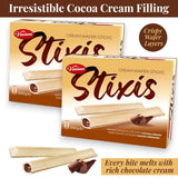 Vincinni Cream Wafer Sticks - Delicious Wafer Snacks with Rich Chocolate Cream for Everyday Enjoyment- Light Italian Cookies Made with Crispy Layers