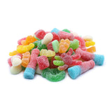 ASSORTIT Premium Unwrapped Fun Sour Gummy Mix Candy Bulk Variety Pack 4.4 Lbs - Assorted Bulk Candies Tropical Fruit Gummies, Perfect For Parties