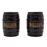 Harry Potter Inspired Butterbeer Chewy Candy in Barrel Tin, 2 Pack, Fun and Delicious Treat, 1.5 Ounce Tins