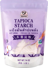 52USA Tapioca Starch, 14oz (Pack of 1), Tapioca Flour (397g), Gluten Free, Kosher, Vegan, No Preservatives, All Natural, Thickener for Soups, Gravies