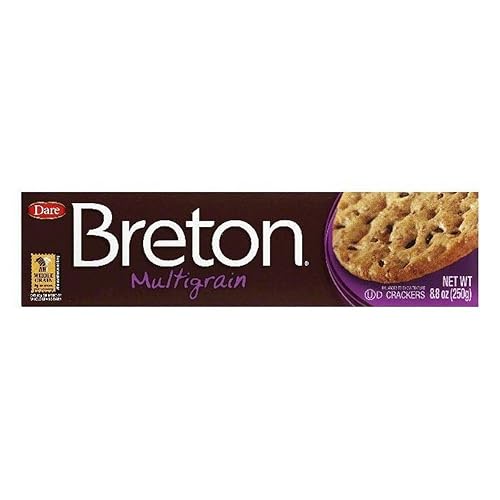 Breton/Dare, Cracker, Multigrn, Pack of 12, Size - 8.8 OZ, Quantity - 1 Case12
