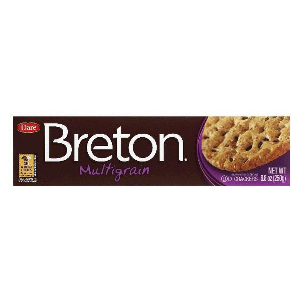 Breton/Dare, Cracker, Multigrn, Pack of 12, Size - 8.8 OZ, Quantity - 1 Case12