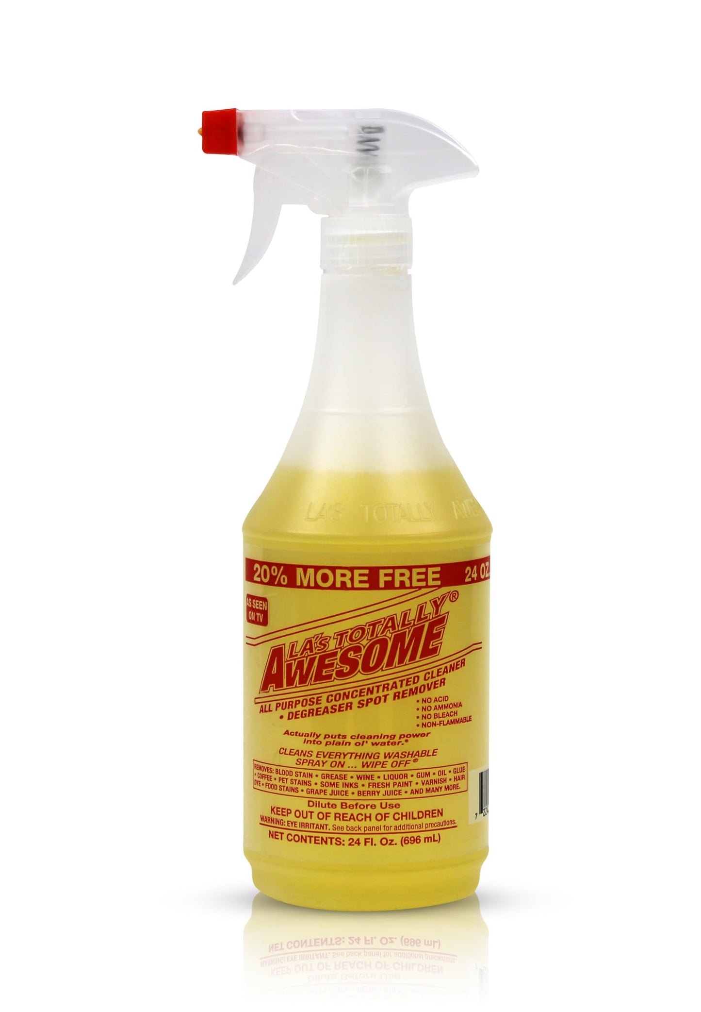 La's Totally Awesome All-Purpose Cleaner Combo Pack (24oz + 64oz) + Bonus Fresh Apple Dish Soap 30oz - Multipurpose Home Cleaner & Degreaser